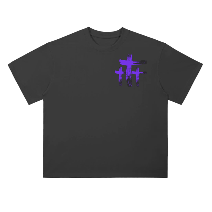 INNYASIIIH: Unisex Solid Drop Shoulder T
