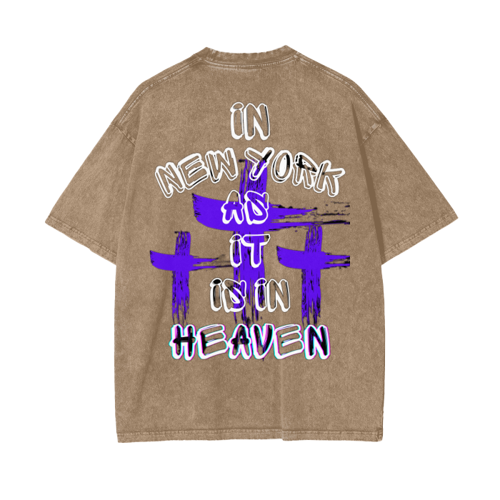 INNYASIIIH: The Crux Oversized Acid Wash T
