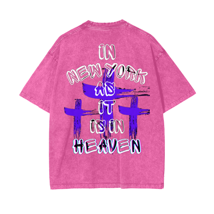 INNYASIIIH: The Crux Oversized Acid Wash T