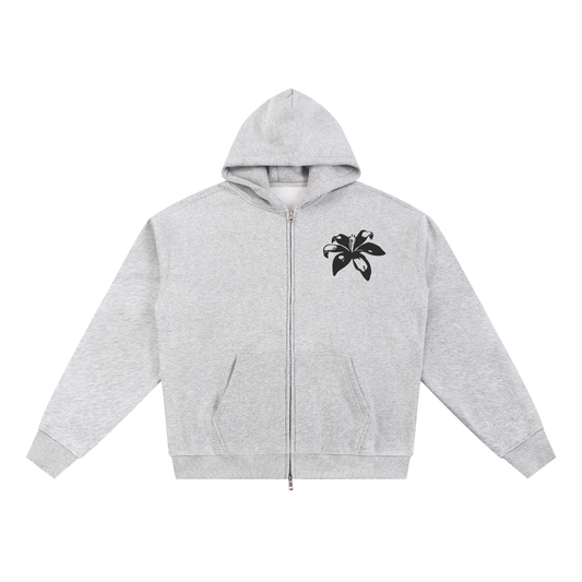 Essential Fleece Zip-Through Hoodie