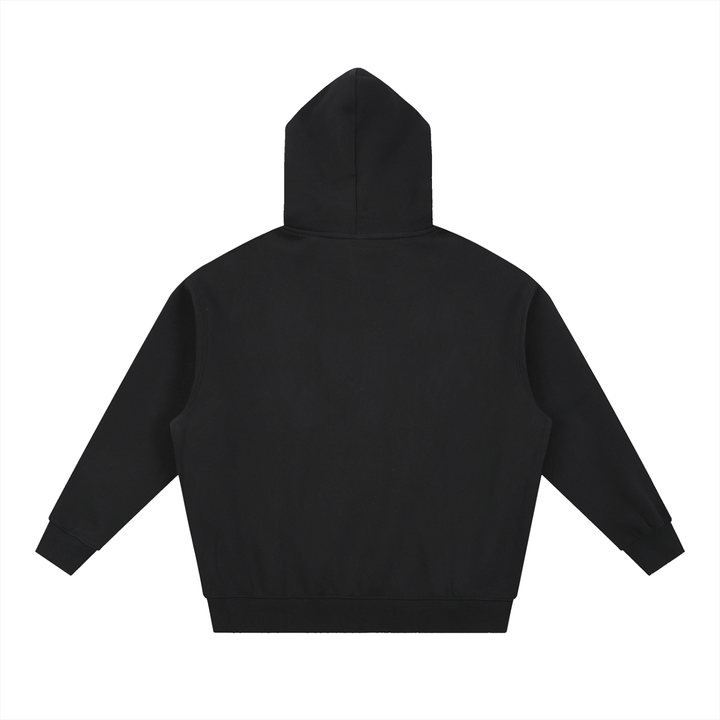 “Do What God Willeth” Essential Oversized Boxy Fit Fleece Hoodie