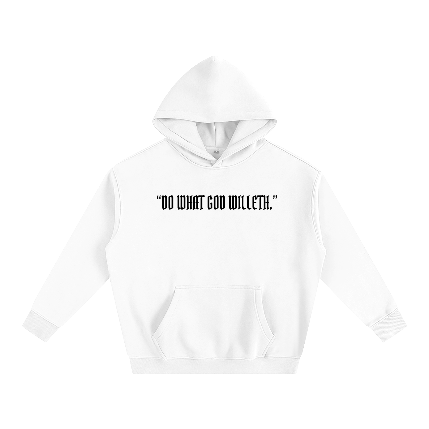 Oversize Fleeced Hoodie